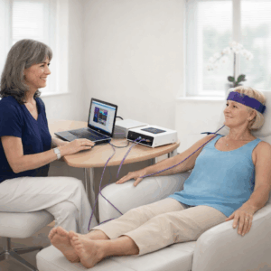 Behandling med quantum biofeedback hos homeopat Anita Hus